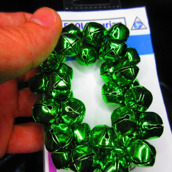 Christmas Bells 7" Stretchy Bracelet - Picture 3 of 3